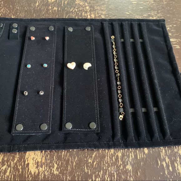 Zebra print jewelry roll - Picture 4 of 5